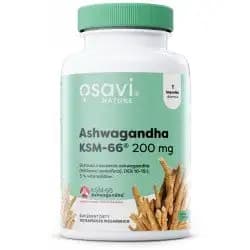 Ashwagandha KSM-66 (Nature) - 200 mg, 120 kapsułek (Osavi)