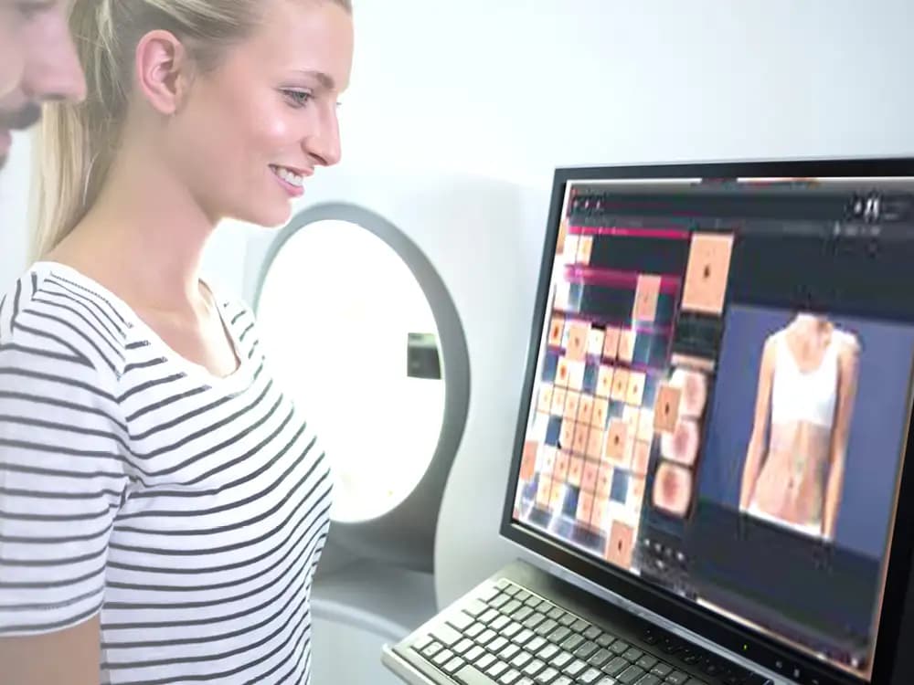 Wideodermatoskopowe i cyfrowe mapowanie znamion całego ciała z konsultacją lekarską przy wsparciu technologii medycznej AI