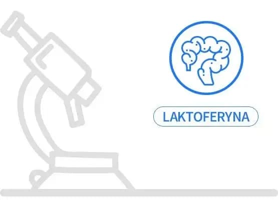 Laktoferyna w kale