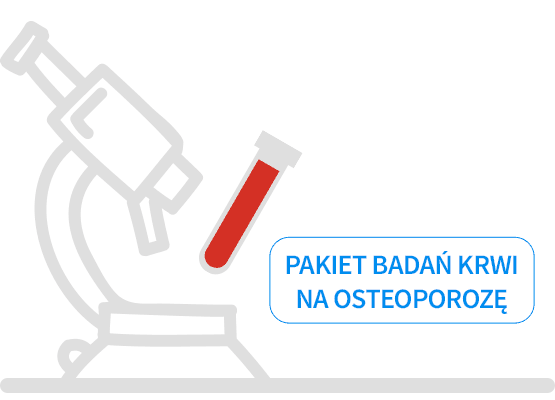 Pakiet badań na osteoporozę i inne choroby kości – 3 badania krwi