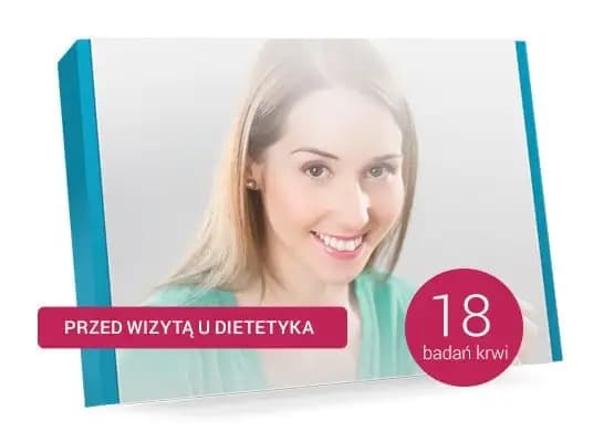 Przed wizytą u dietetyka - 18 badań krwi
