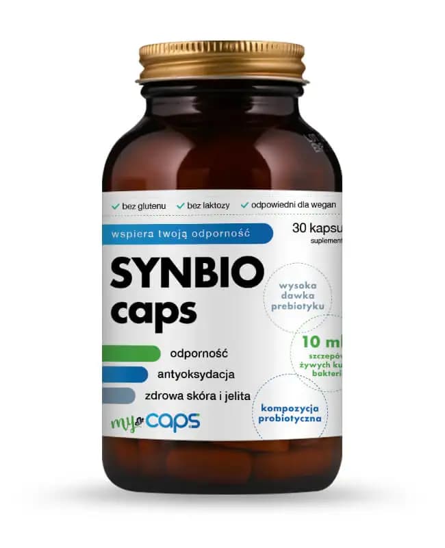 SYNBIOcaps – odporność, wsparcie trawienia, zdrowa skóra i jelita