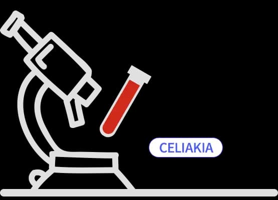 Celiakia - przeciwciała przeciw endomysium (EmA) w kl. IgG i IgA (łącznie), met. IIF