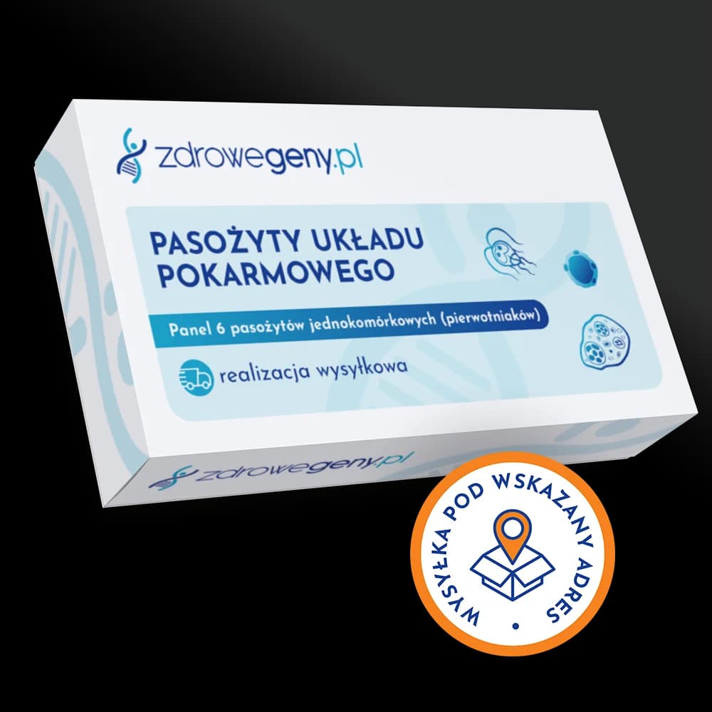 Pasożyty układu pokarmowego – panel 6 pasożytów jednokomórkowych (pierwotniaków)