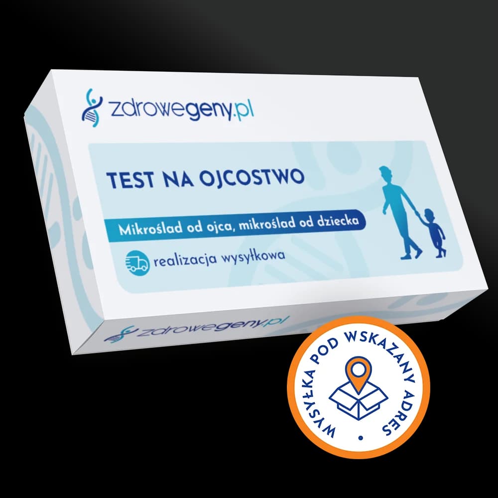 Test na ojcostwo ➜ realizacja wysyłkowa. Mikroślad od ojca, Mikroślad od dziecka