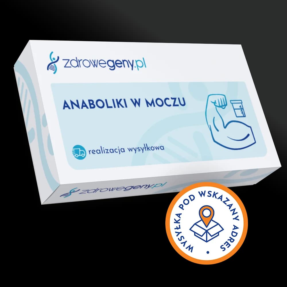 Anaboliki w moczu - realizacja wysyłkowa
