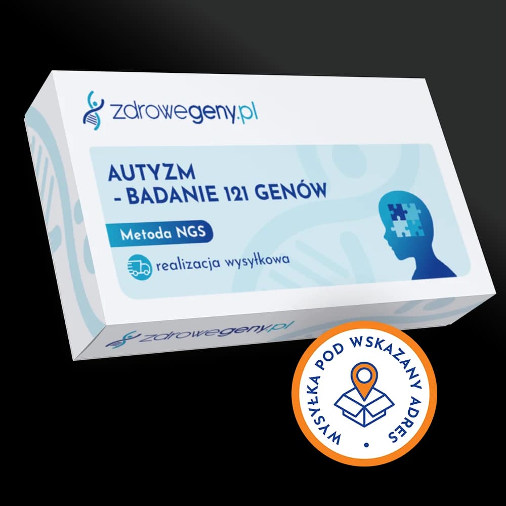 Autyzm - badanie 121 genów, met. NGS