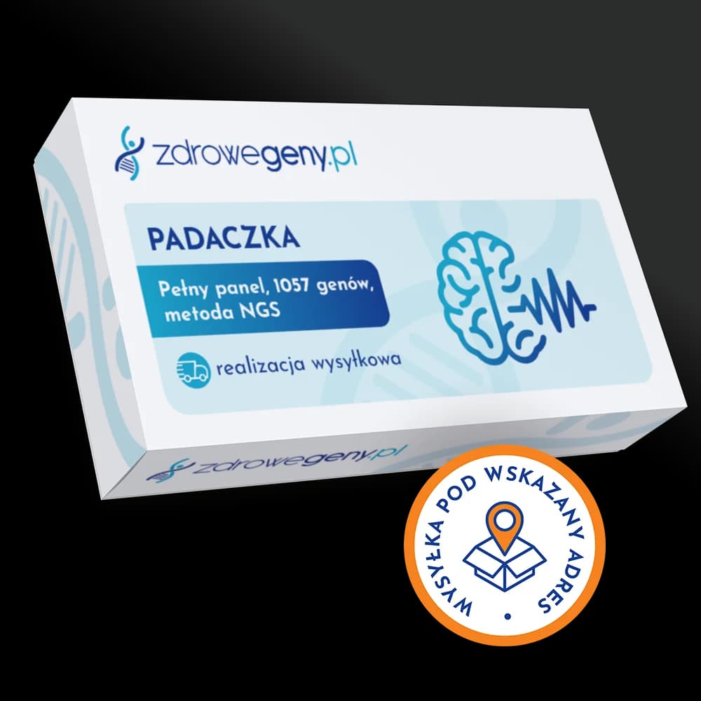 Padaczka – pełny panel, 1057 genów met. NGS