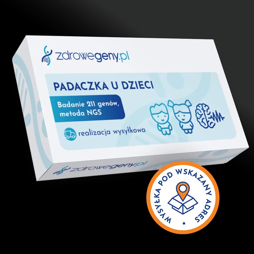 Padaczka u dzieci – badanie 211 genów, met. NGS