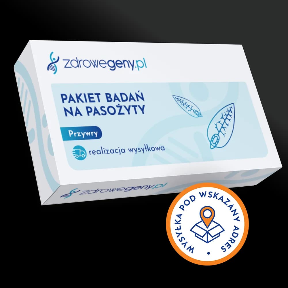 Pakiet badań na pasożyty – przywry, realizacja wysyłkowa
