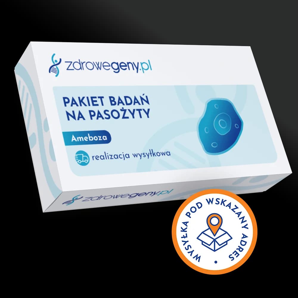 Pakiet badań na pasożyty (ameboza) - realizacja wysyłkowa
