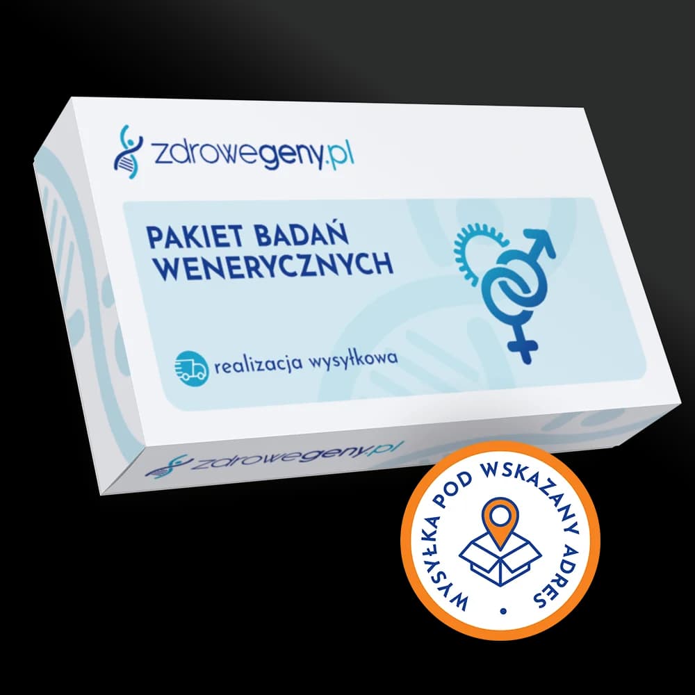 Pakiet badań wenerycznych - realizacja wysyłkowa
