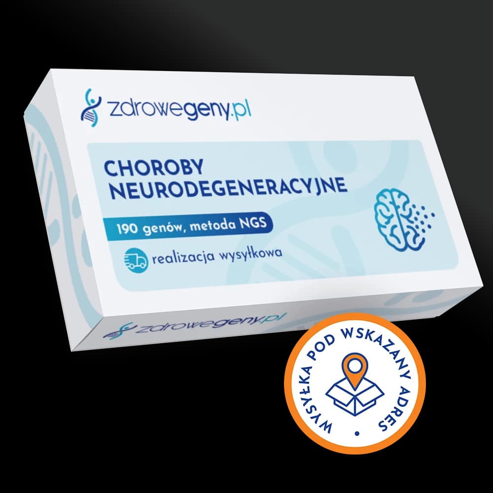 Choroby neurodegeneracyjne - 190 genów, met. NGS