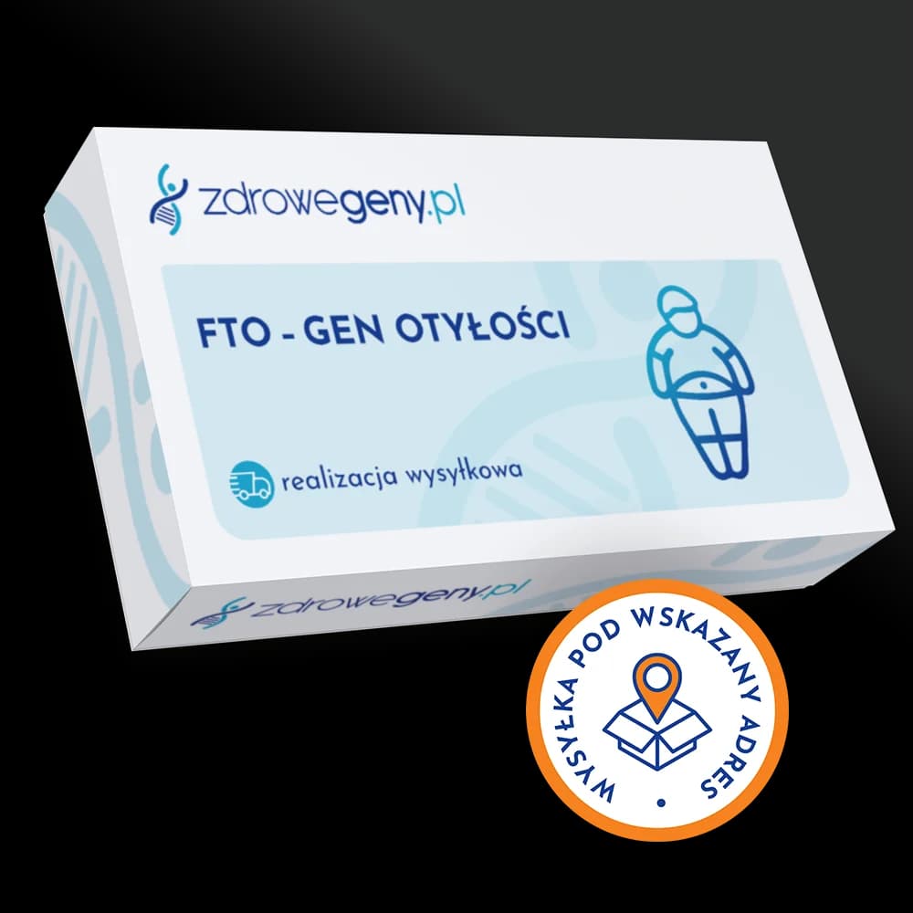 FTO – gen otyłości, realizacja wysyłkowa
