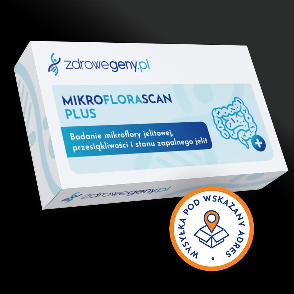 MikroFloraScanPLUS – badanie mikroflory jelitowej, przesiąkliwości i stanu zapalnego jelit
